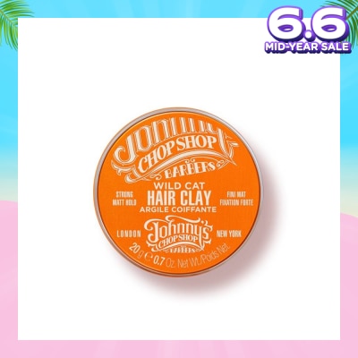JOHNNY'S CHOP SHOP Hair Clay Strong Matt 20g