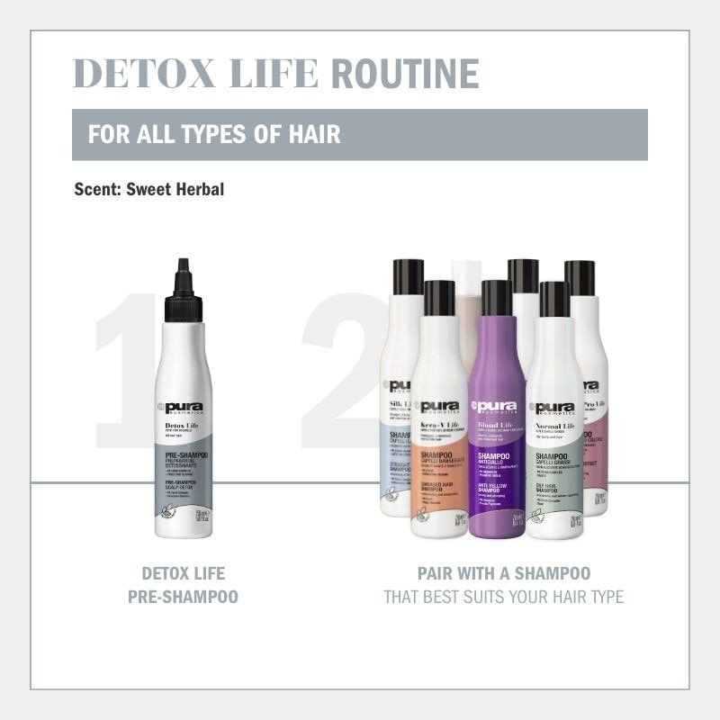 Detox Life Pre Shampoo (For Scalp Detox) 150ml