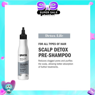 PURA KOSMETICA - Detox Life Pre Shampoo (For Scalp Detox) 150ml image