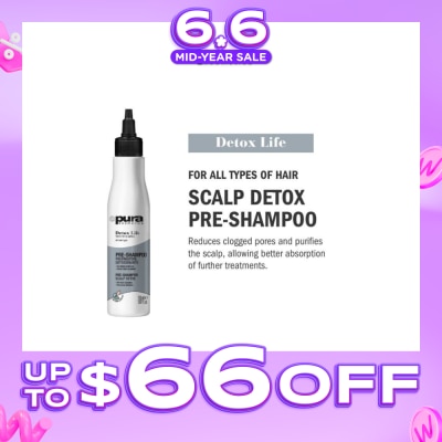 PURA KOSMETICA - Detox Life Pre Shampoo (For Scalp Detox) 150ml