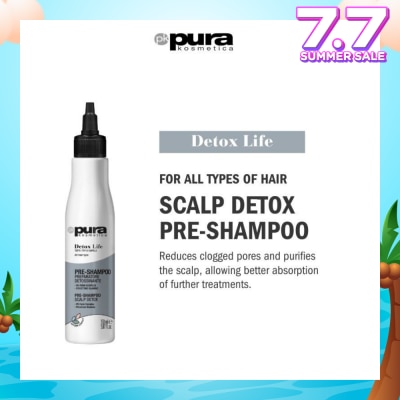 PURA KOSMETICA Detox Life Pre Shampoo (For Scalp Detox) 150ml