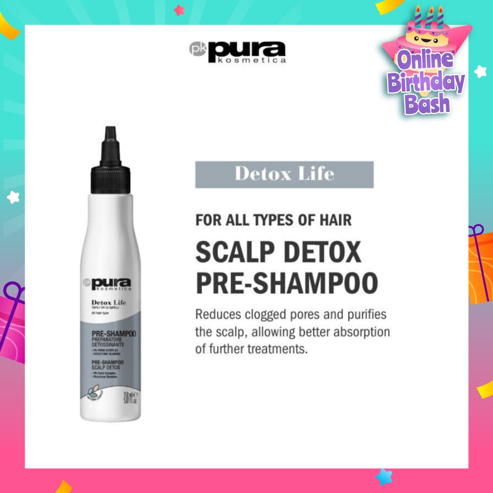 Detox Life Pre Shampoo (For Scalp Detox) 150ml