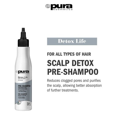 PURA KOSMETICA Detox Life Pre Shampoo (For Scalp Detox) 150ml