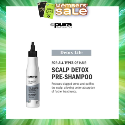 PURA KOSMETICA - Detox Life Pre Shampoo (For Scalp Detox) 150ml