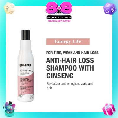 PURA KOSMETICA - Energy Life Shampoo (For Anti Hair Loss) 250ml