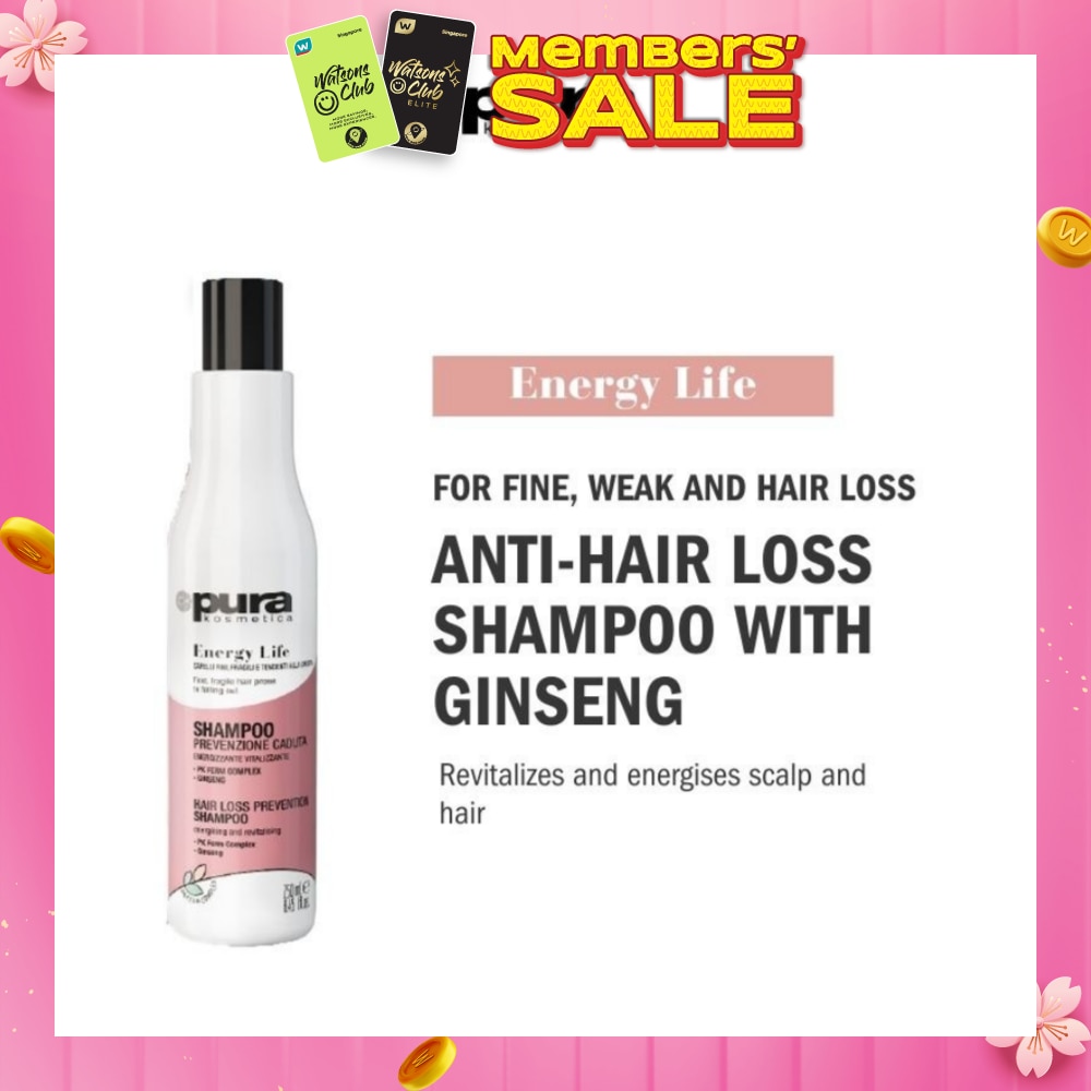 Energy Life Shampoo (For Anti Hair Loss) 250ml