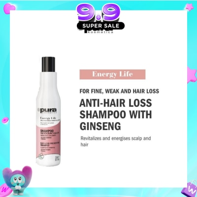 PURA KOSMETICA - Energy Life Shampoo (For Anti Hair Loss) 250ml image
