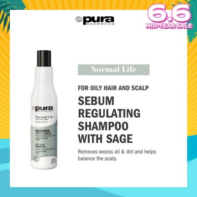 PURA KOSMETICA Normal Life Shampoo (For Oily Hair & Scalp) 250ml