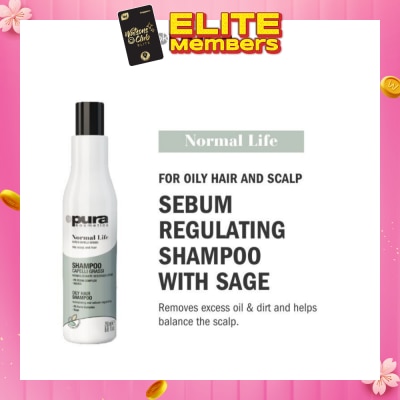 PURA KOSMETICA Normal Life Shampoo (For Oily Hair & Scalp) 250ml