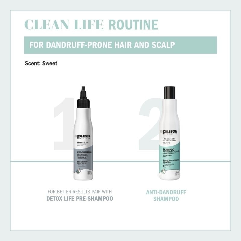 Clean Life Anti Dandruff Shampoo (Soothes Itchy Scalp + Prevents Dandruff) 250ml