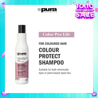 PURA KOSMETICA Color Pro Life Colour Protect Shampoo (For Dyed + Bleached & Coloured Hair) 250ml