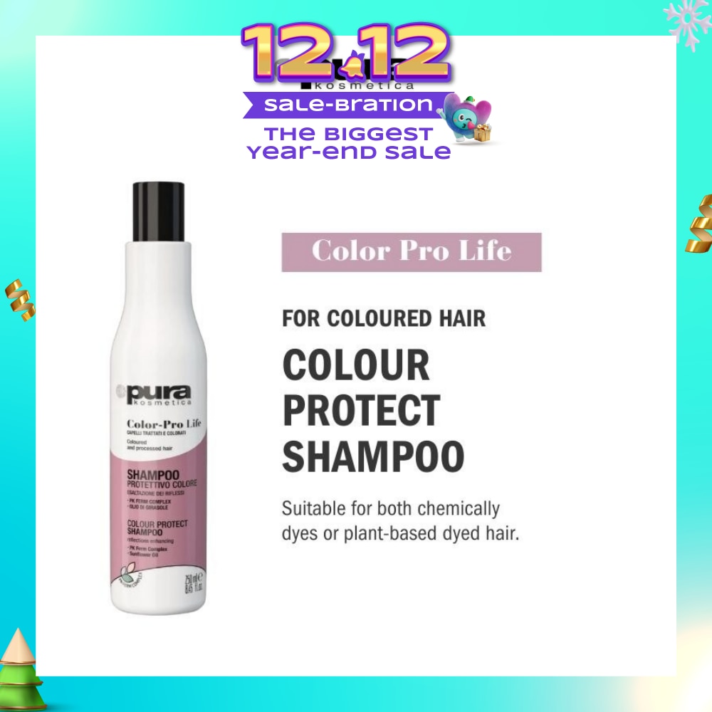 Color Pro Life Colour Protect Shampoo (For Dyed + Bleached & Coloured Hair) 250ml