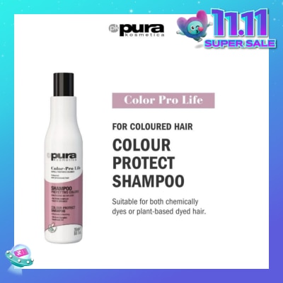PURA KOSMETICA Color Pro Life Colour Protect Shampoo (For Dyed + Bleached & Coloured Hair) 250ml