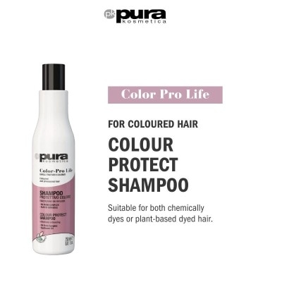 PURA KOSMETICA Color Pro Life Colour Protect Shampoo (For Dyed + Bleached & Coloured Hair) 250ml