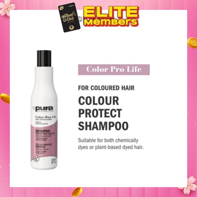 PURA KOSMETICA Color Pro Life Colour Protect Shampoo (For Dyed + Bleached & Coloured Hair) 250ml