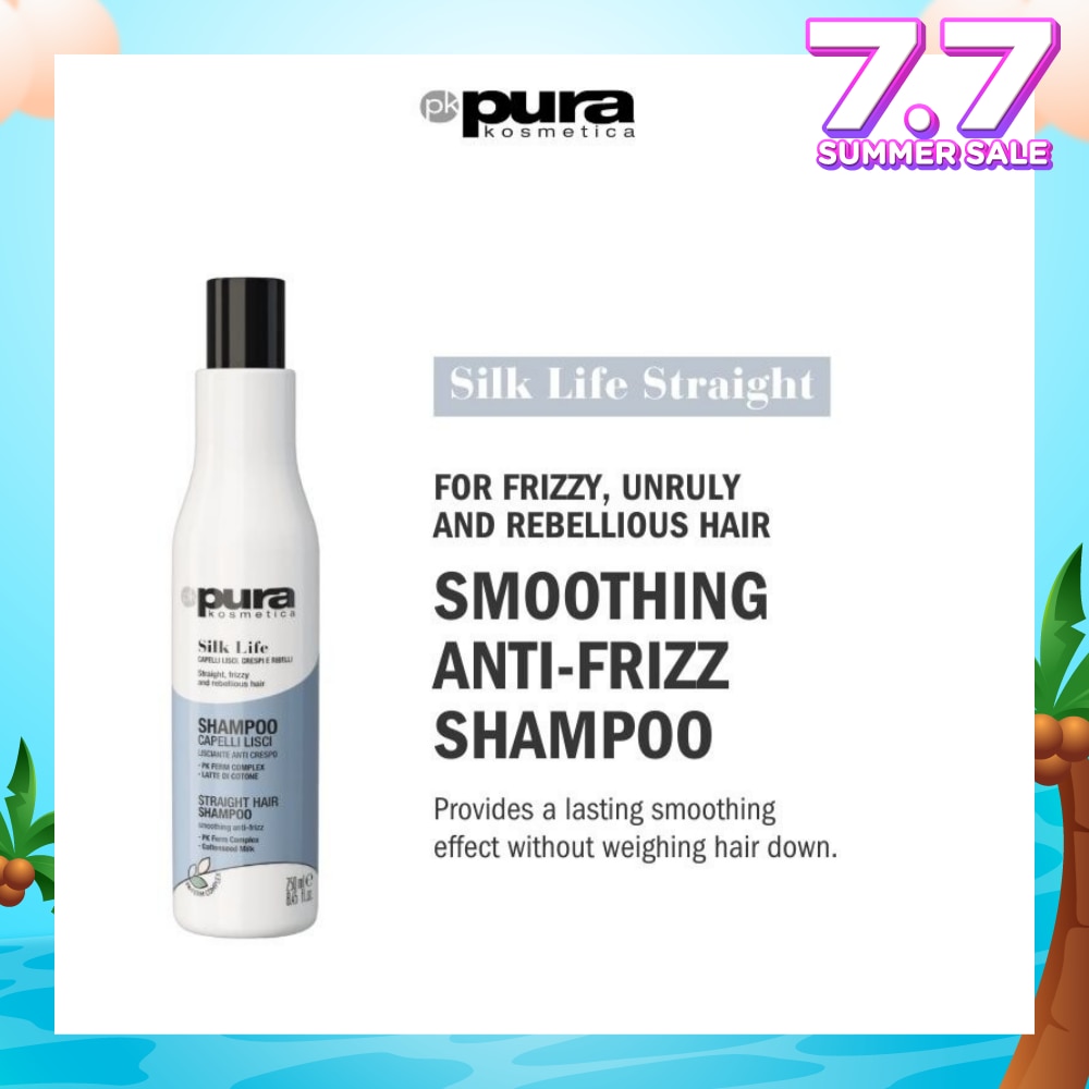 Silk Life Straight Hair Shampoo (For Smoothing & Anti-Frizz) 250ml