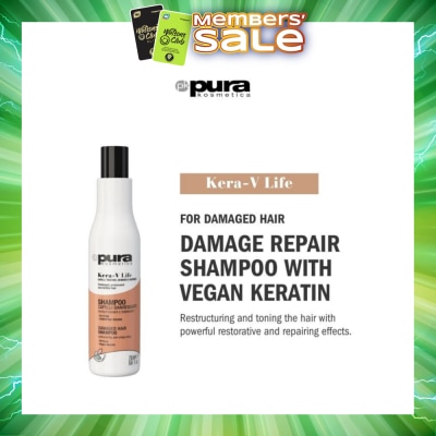 PURA KOSMETICA - Kera-V Life Damaged Hair Shampoo (For Damaged Hair) 250ml