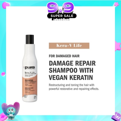 PURA KOSMETICA - Kera-V Life Damaged Hair Shampoo (For Damaged Hair) 250ml image