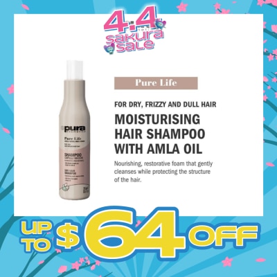 PURA KOSMETICA - Pure Life Regenerating Shampoo (For Dry + Frizzy and Dull Hair) 250ml