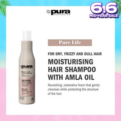 PURA KOSMETICA Pure Life Regenerating Shampoo (For Dry + Frizzy and Dull Hair) 250ml