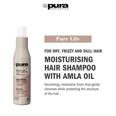 PURA KOSMETICA Pure Life Regenerating Shampoo (For Dry + Frizzy and Dull Hair) 250ml