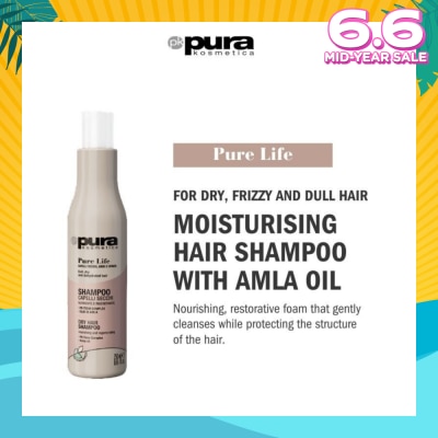 PURA KOSMETICA Pure Life Regenerating Shampoo (For Dry + Frizzy and Dull Hair) 250ml