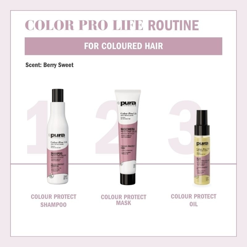 Color Pro Life Colour Protect Mask (For Dyed + Bleached & Coloured Hair) 200ml