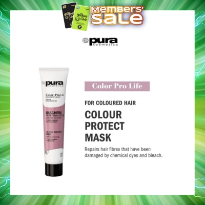 PURA KOSMETICA - Color Pro Life Colour Protect Mask (For Dyed + Bleached & Coloured Hair) 200ml