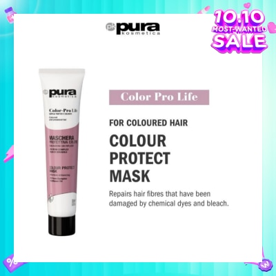 PURA KOSMETICA Color Pro Life Colour Protect Mask (For Dyed + Bleached & Coloured Hair) 200ml