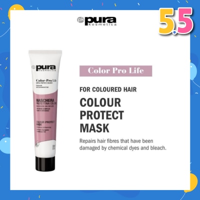PURA KOSMETICA Color Pro Life Colour Protect Mask (For Dyed + Bleached & Coloured Hair) 200ml