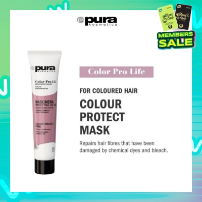 PURA KOSMETICA Color Pro Life Colour Protect Mask (For Dyed + Bleached & Coloured Hair) 200ml