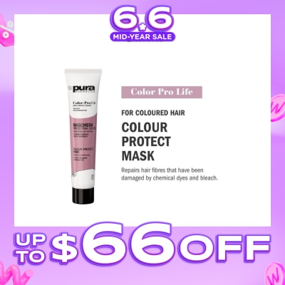PURA KOSMETICA - Color Pro Life Colour Protect Mask (For Dyed + Bleached & Coloured Hair) 200ml