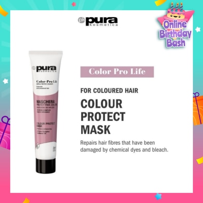 PURA KOSMETICA Color Pro Life Colour Protect Mask (For Dyed + Bleached & Coloured Hair) 200ml