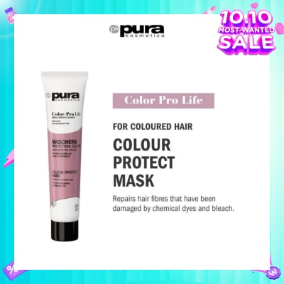 PURA KOSMETICA Color Pro Life Colour Protect Mask (For Dyed + Bleached & Coloured Hair) 200ml