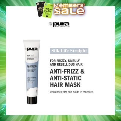 PURA KOSMETICA - Silk Life Straight Hair Mask (For Smoothing & Anti-Frizz) 200ml