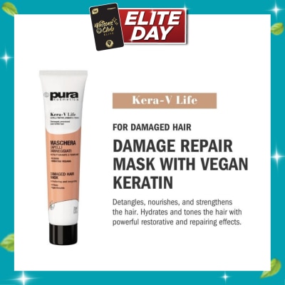 PURA KOSMETICA Kera V Life Damaged Hair Mask 200ml (For Damaged Hair) image