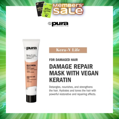 PURA KOSMETICA - Kera-V Life Damaged Hair Mask 200ml (For Damaged Hair)