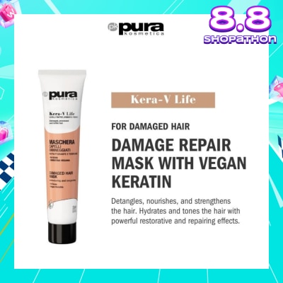PURA KOSMETICA Kera-V Life Damaged Hair Mask 200ml (For Damaged Hair)