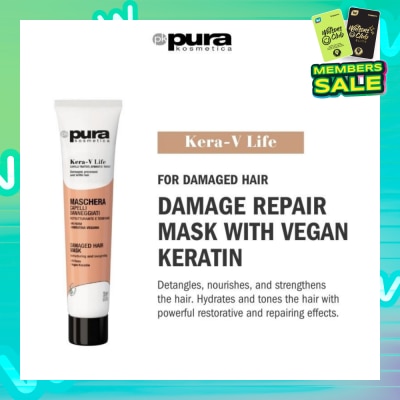 PURA KOSMETICA Kera-V Life Damaged Hair Mask 200ml (For Damaged Hair)