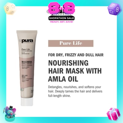 PURA KOSMETICA - Pure Life Restorative Mask (For Dry + Frizzy and Dull Hair) 200ml