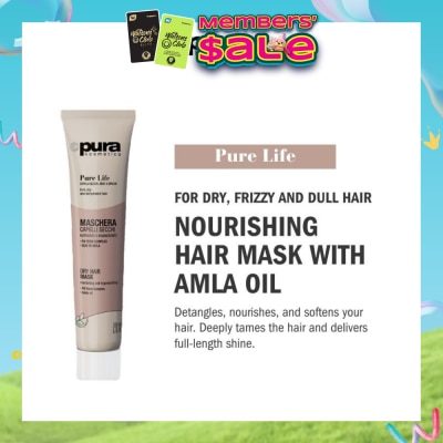 PURA KOSMETICA - Pure Life Restorative Mask (For Dry + Frizzy and Dull Hair) 200ml