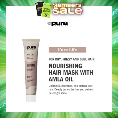 PURA KOSMETICA - Pure Life Restorative Mask (For Dry + Frizzy and Dull Hair) 200ml