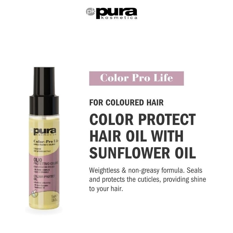 Color Pro Life Colour Enhancing Protective Oil (For Dyed & Coloured Hair) 55ml