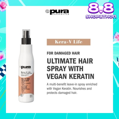 PURA KOSMETICA Kera-V Life All In One Spray (For Damaged Hair) 150ml
