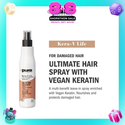 PURA KOSMETICA - Kera-V Life All In One Spray (For Damaged Hair) 150ml