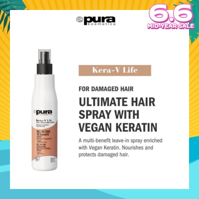 PURA KOSMETICA Kera-V Life All In One Spray (For Damaged Hair) 150ml