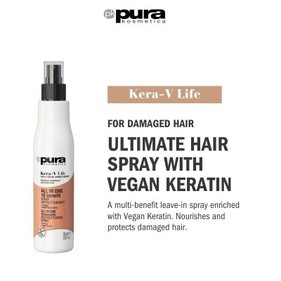 PURA KOSMETICA Kera-V Life All In One Spray (For Damaged Hair) 150ml