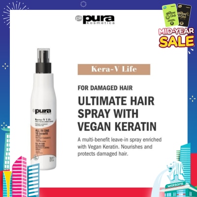 PURA KOSMETICA Kera-V Life All In One Spray (For Damaged Hair) 150ml