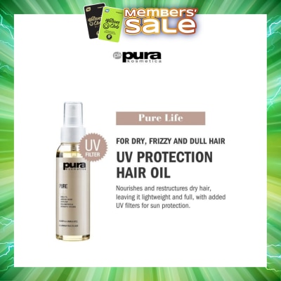 PURA KOSMETICA - Pure Life Illuminating Elixir (For Dry + Frizzy and Dull Hair) 100ml