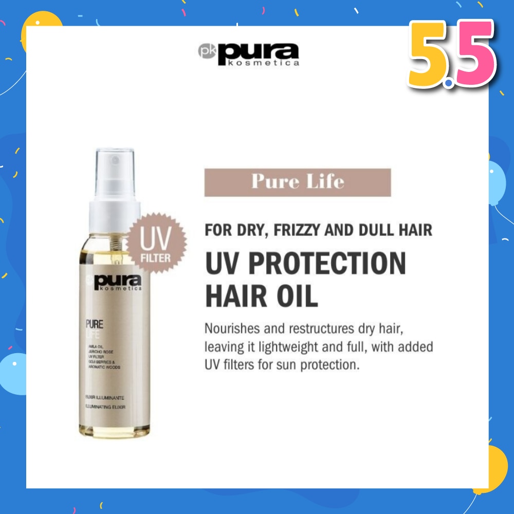 Pure Life Illuminating Elixir (For Dry + Frizzy and Dull Hair) 100ml